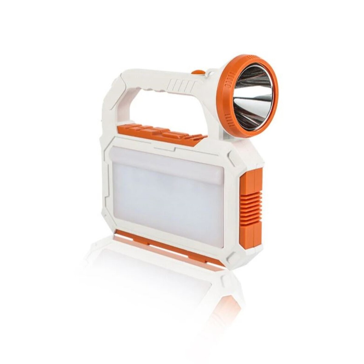 Фонарь прожекторный аккумуляторный, 5 вт, 7200 мач, xpg, ip65, солнечная батарея, 21.4×20.5 см